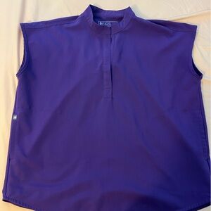 Figs - Women’s Purple Scrub Top